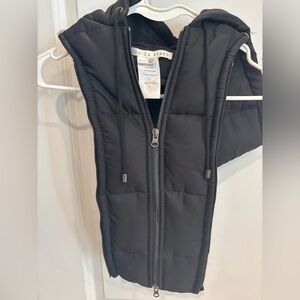 Veronica Beard Removable Black Puffer Dickey